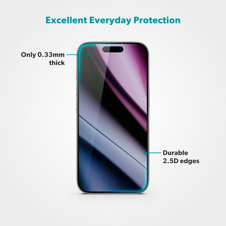 iPhone 17 Epico Beskyttelsessett - MagSafe Deksel & Skjermbeskytter - Gjennomsiktig