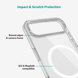 iPhone Air Epico Beskyttelsessett - MagSafe Deksel & Skjermbeskytter - Gjennomsiktig