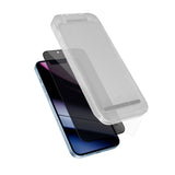 iPhone 16 Pro Max Epico Privacy Glass 3D Skjermbeskyttelsesglass m. Monteringsramme - Gjennomsiktig