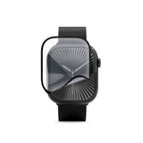 Apple Watch Ultra 3 / 2 / 1 (49mm) Epico 3D+ Flexiglass m. Installasjonsramme - Gjennomsiktig / Svart Kant