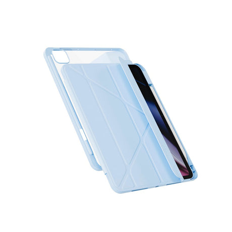 iPad Pro 12.9" (2022-2018) / Air 13" (2026-2024) Epico Hero Flip Deksel m. Kamerabeskyttelse - Lyseblå