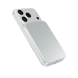 Epico 15W UltraPack EM51 Slim Alu Mag+ 5000 mAh Power Bank med USB-C - Qi2 / MagSafe Kompatibel - Silver
