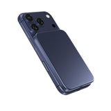 Epico 15W UltraPack EM51 Slim Alu Mag+ 5000 mAh Power Bank med USB-C - Qi2 / MagSafe Kompatibel - Blue
