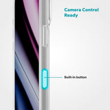 iPhone 17 Pro Epico Tile Mag+ Deksel - MagSafe Kompatibel - Gjennomsiktig / Hvit
