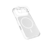 iPhone 17 Pro Max Epico Tile Mag+ Deksel - MagSafe Kompatibel - Gjennomsiktig / Hvit