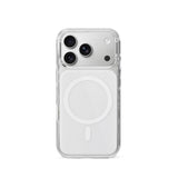iPhone 17 Pro Max Epico Tile Mag+ Deksel - MagSafe Kompatibel - Gjennomsiktig / Hvit