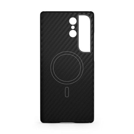 Samsung Galaxy S26+ (Plus) Spello Mag+ Carbon Deksel - MagSafe Kompatibel - Svart