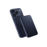 Epico UltraPack EM55 Slim Alu Mag+ Trådløs PowerBank - 25W & 5000 mAh - Qi2 / MagSafe Kompatibel - Blå