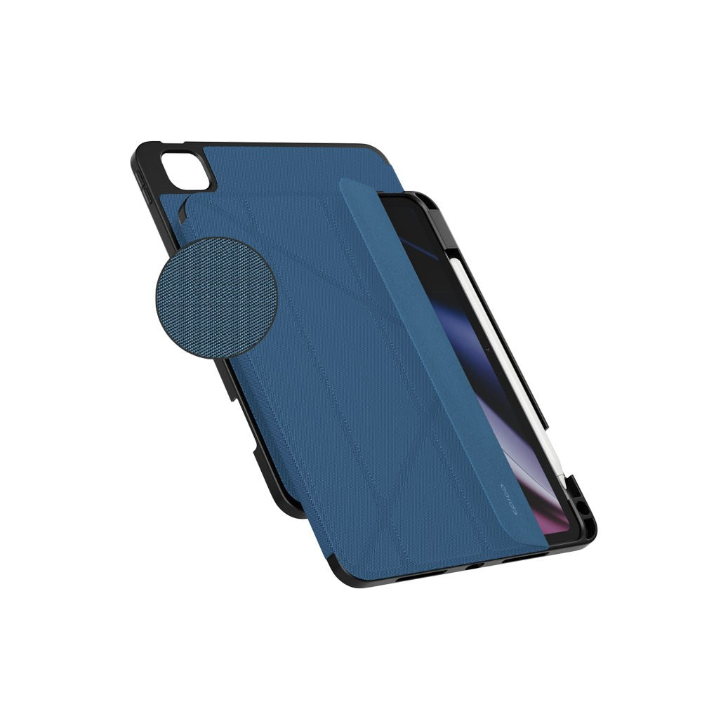 iPad Air 11-10.9" (2026-2020) / Pro 11" (2022-2018) Epico SolidWoven Flip Deksel - Blå