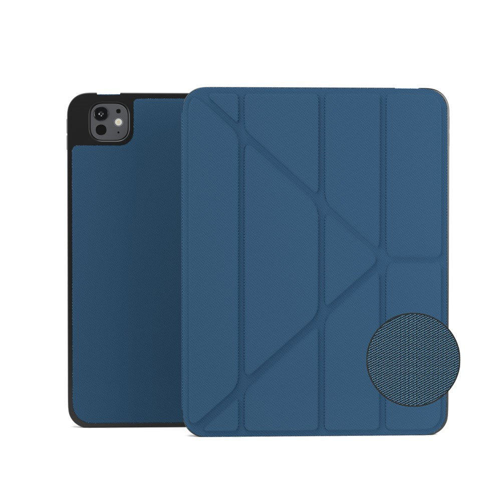iPad Air 11-10.9" (2026-2020) / Pro 11" (2022-2018) Epico SolidWoven Flip Deksel - Blå