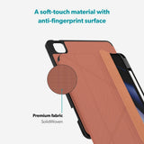 iPad Air 11-10.9" (2026-2020) / Pro 11" (2022-2018) Epico SolidWoven Flip Deksel - Sienna