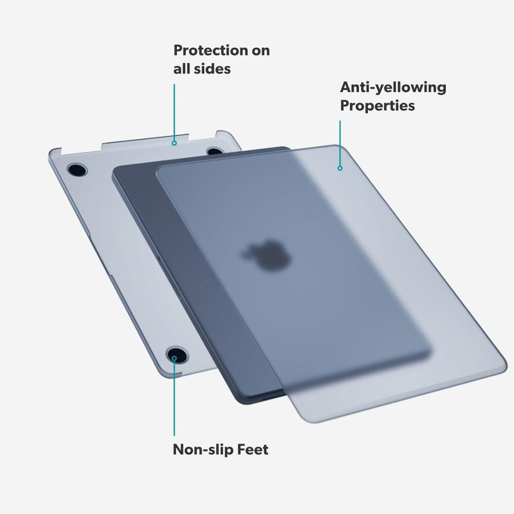 MacBook Neo 13 A18 Pro (2026) Epico Slim Shell - Matt Indigo
