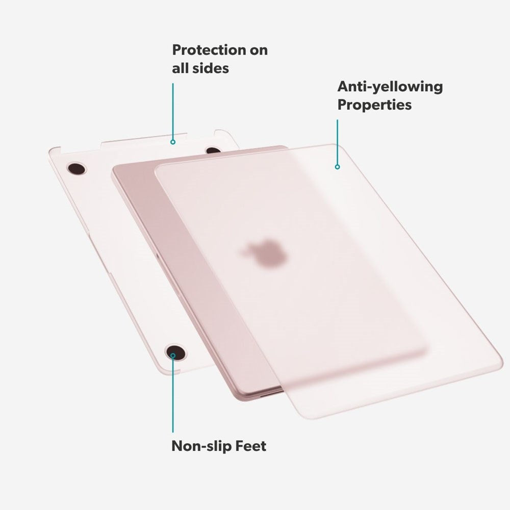 MacBook Neo 13 A18 Pro (2026) Epico Slim Shell - Matt Blush
