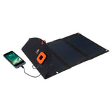 Xtorm Extreme SolarBooster Solcellelader 21W med USB-A & USB-C - Svart