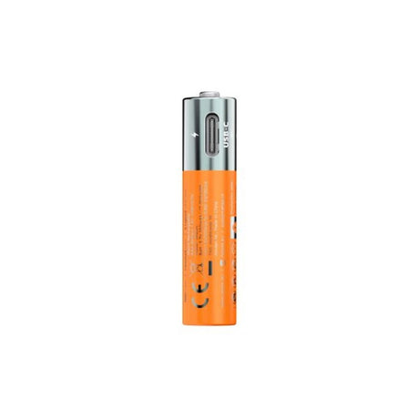 Xtorm NextGen Oppladbare USB-C AAA-Batterier - 4 stk - Oransje