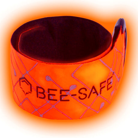 Bee-Safe LED Click Band - Oransje