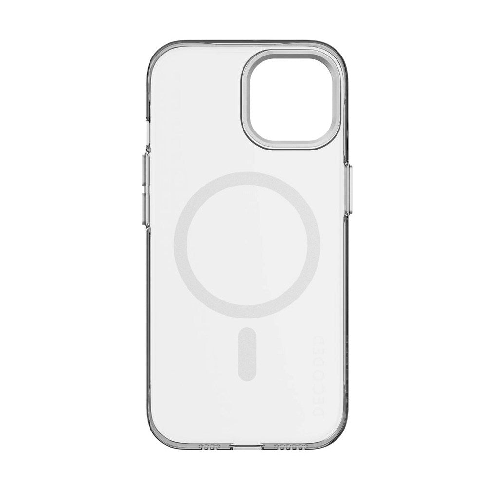 Decoded iPhone 15 Clear Case - 100% Resirkulert Plast - MagSafe-kompatibel - Gjennomsiktig