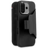 Decoded iPhone 17 Textured Detachable Wallet Silikon Deksel - MagSafe Kompatibel - Phantom Black