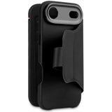 Decoded iPhone Air Textured Detachable Wallet Silikon Deksel - MagSafe Kompatibel - Phantom Black