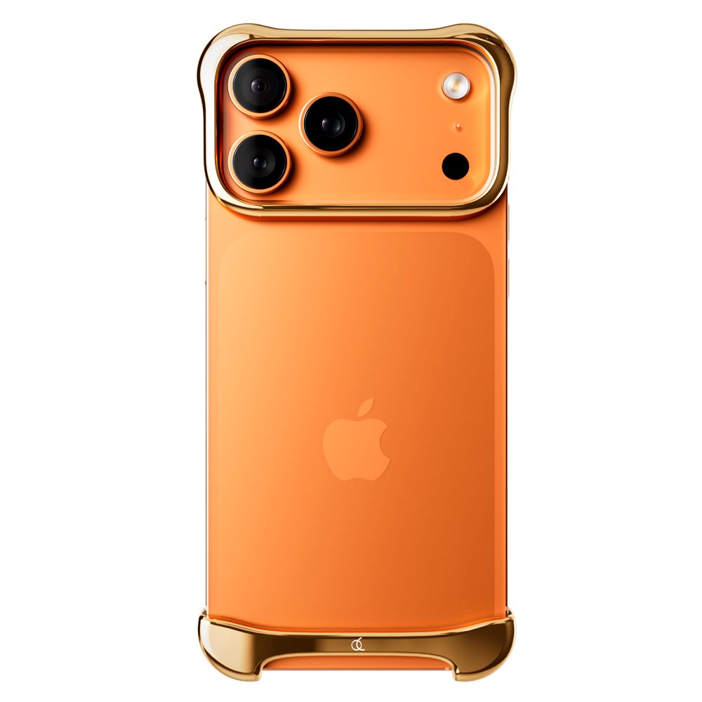 iPhone 17 Pro Arc Pulse Aluminum Bumper Deksel - Gold
