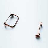 iPhone 17 Pro Max Arc Pulse Aluminum Bumper Deksel - Rose Bronze