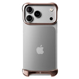 iPhone 17 Pro Max Arc Pulse Aluminum Bumper Deksel - Rose Bronze