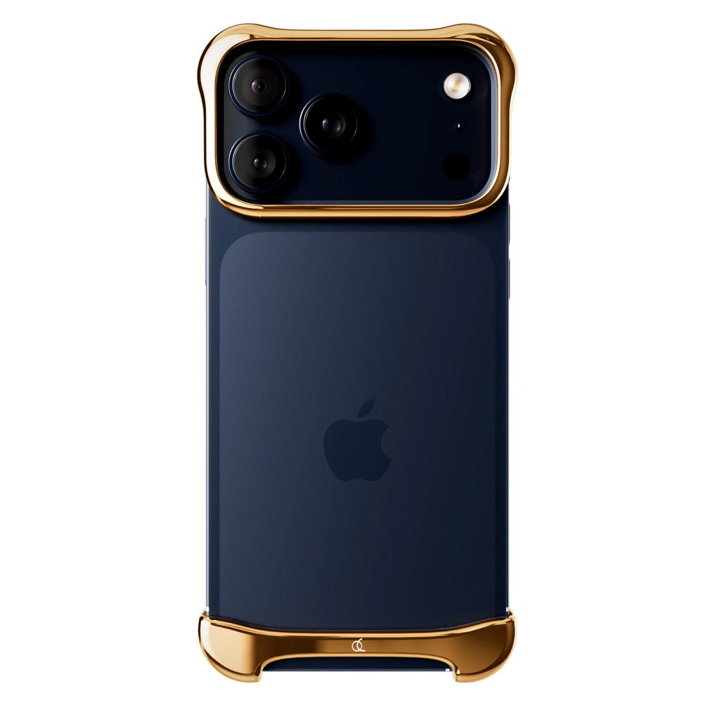 iPhone 17 Pro Max Arc Pulse Aluminum Bumper Deksel - Gold