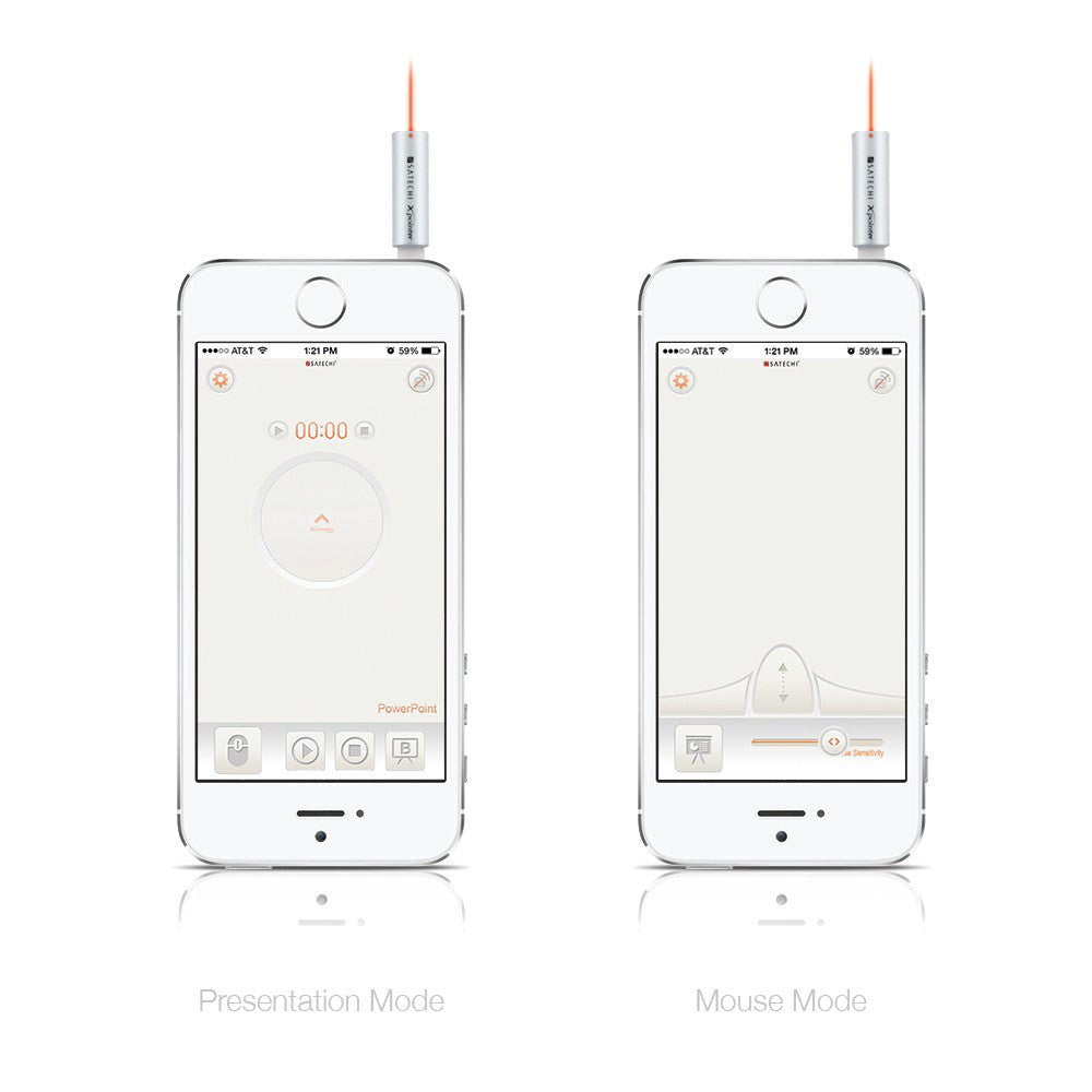 Satechi X Gifts iPhone Laser Presentasjon Stylus Pen m. Bluetooth