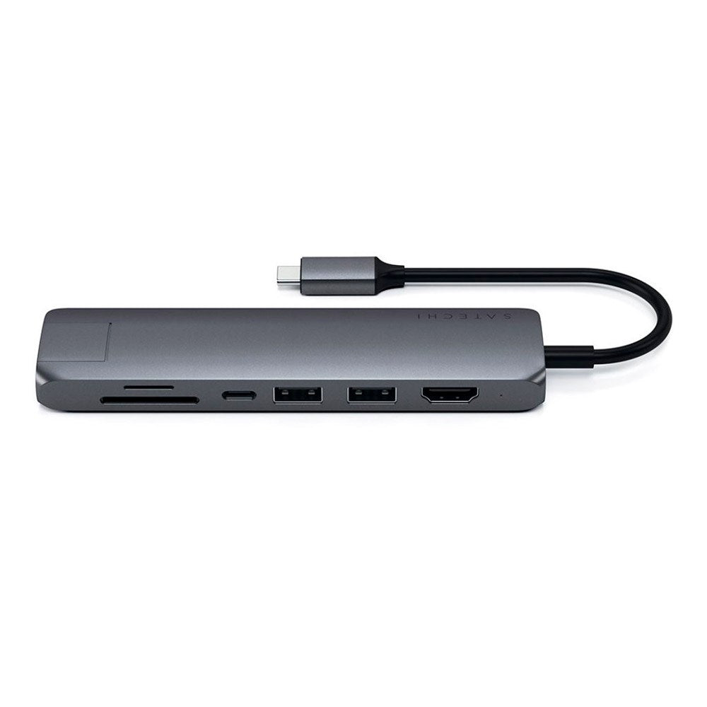 Satechi Slim 7-i-1 USB-C Multi Adapter - Space Grey