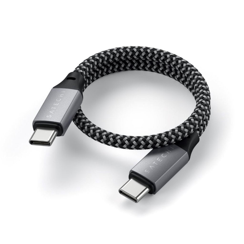 Satechi USB-C Kabel 100W - 25cm - Space Grey