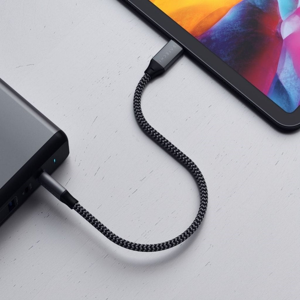 Satechi USB-C Kabel 100W - 25cm - Space Grey