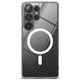 Samsung Galaxy S25 Ultra Ringke Fusion Magnetic Deksel - MagSafe Kompatibel - Gjennomsiktig