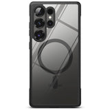 Samsung Galaxy S25 Ultra Ringke Fusion Bold Deksel - MagSafe Kompatibel - Gjennomsiktig / Svart