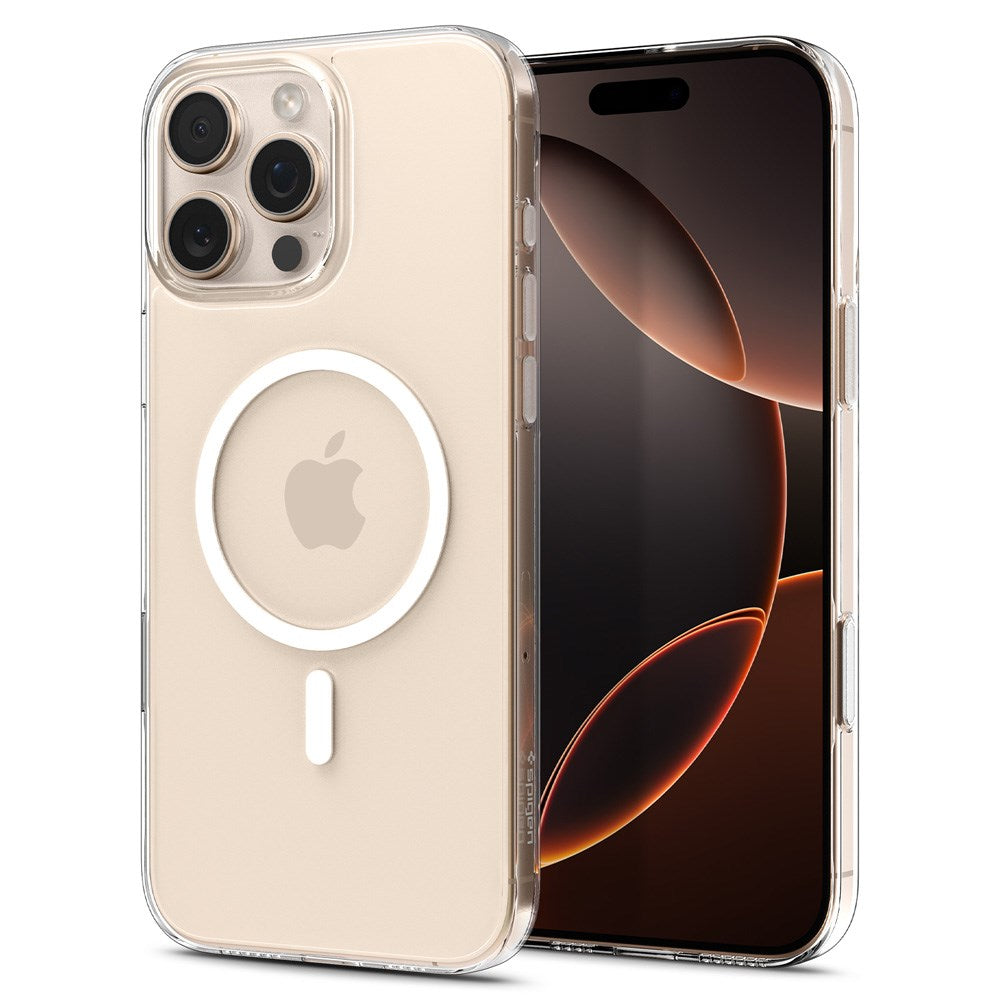 iPhone 16 Pro Max Spigen Thin Fit T Deksel - MagSafe Kompatibel - Gjennomsiktig