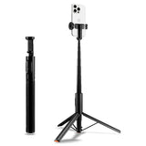 Tech-Protect Bluetooth Selfie Stick Tripod (Mobil Størrelse: 5.5 - 8.5 cm) - Svart