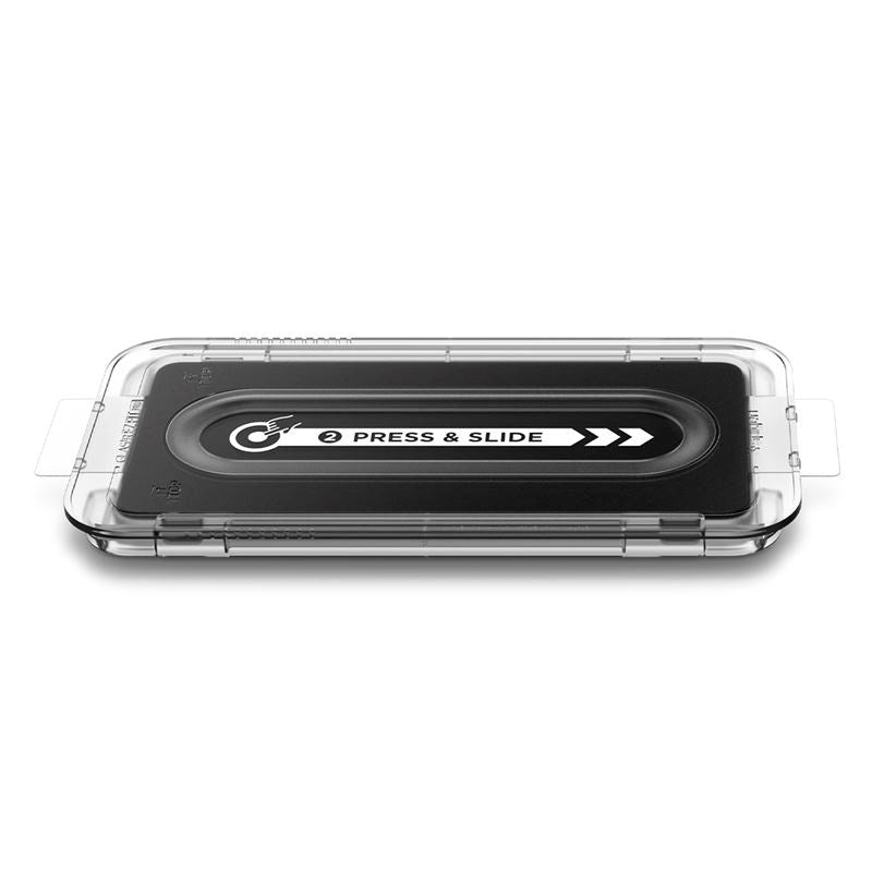 Samsung Galaxy S25 Edge Spigen EZ Fit Glass tR Skjermbeskyttelse - Case Friendly - Gjennomsiktig
