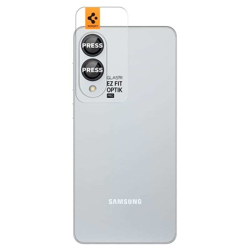 Samsung Galaxy S25 Edge Spigen EZ Fit. tR Optik Pro Kameralinsebeskyttelse - 2 stk - Svart