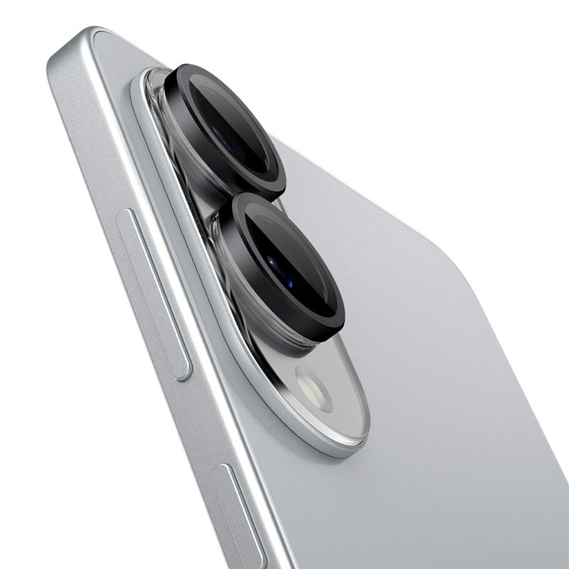 Samsung Galaxy S25 Edge Spigen EZ Fit. tR Optik Pro Kameralinsebeskyttelse - 2 stk - Svart