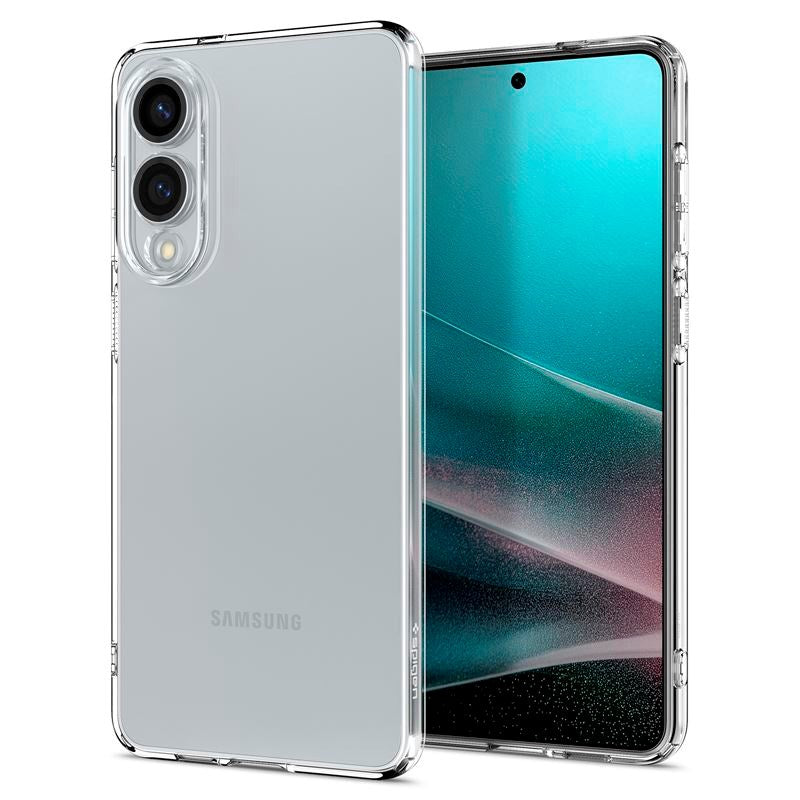 Samsung Galaxy S25 Edge Spigen Liquid Crystal Deksel - Gjennomsiktig