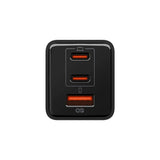 Spigen Essential 47W Vegglader med 2 x USB-C & 1 x USB-A - Svart