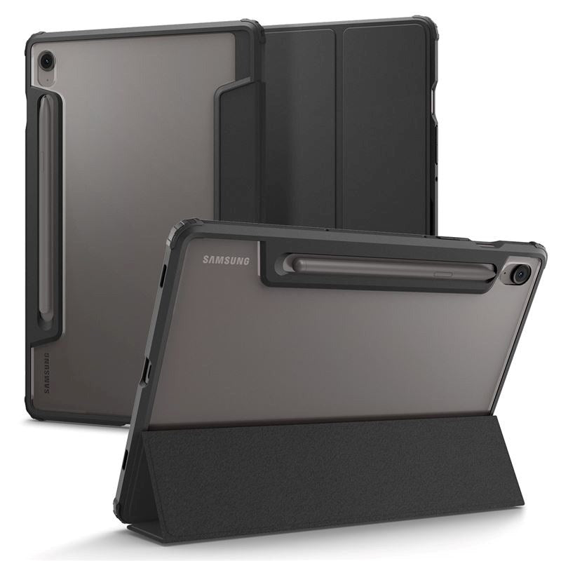 Samsung Galaxy Tab S10 FE Spigen Hybrid Pro Deksel – Svart