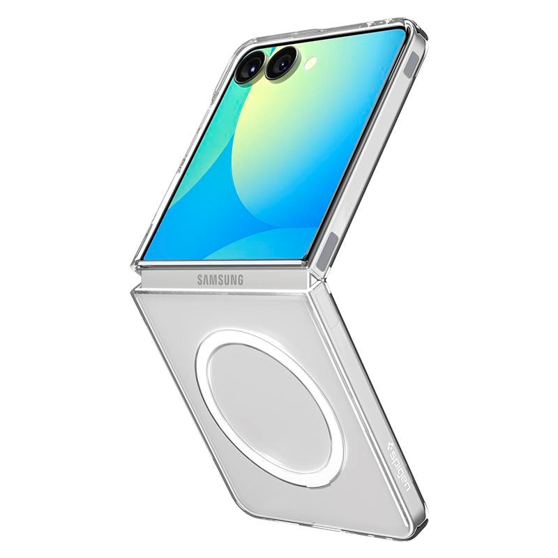 Samsung Galaxy Z Flip7 Spigen Air Skin Deksel - MagSafe Kompatibel - Gjennomsiktig