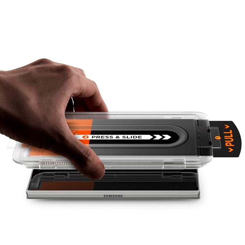 Samsung Galaxy Z Fold7 Spigen Glass tR EZ Fit Pro HD - 2 stk - Gjennomsiktig