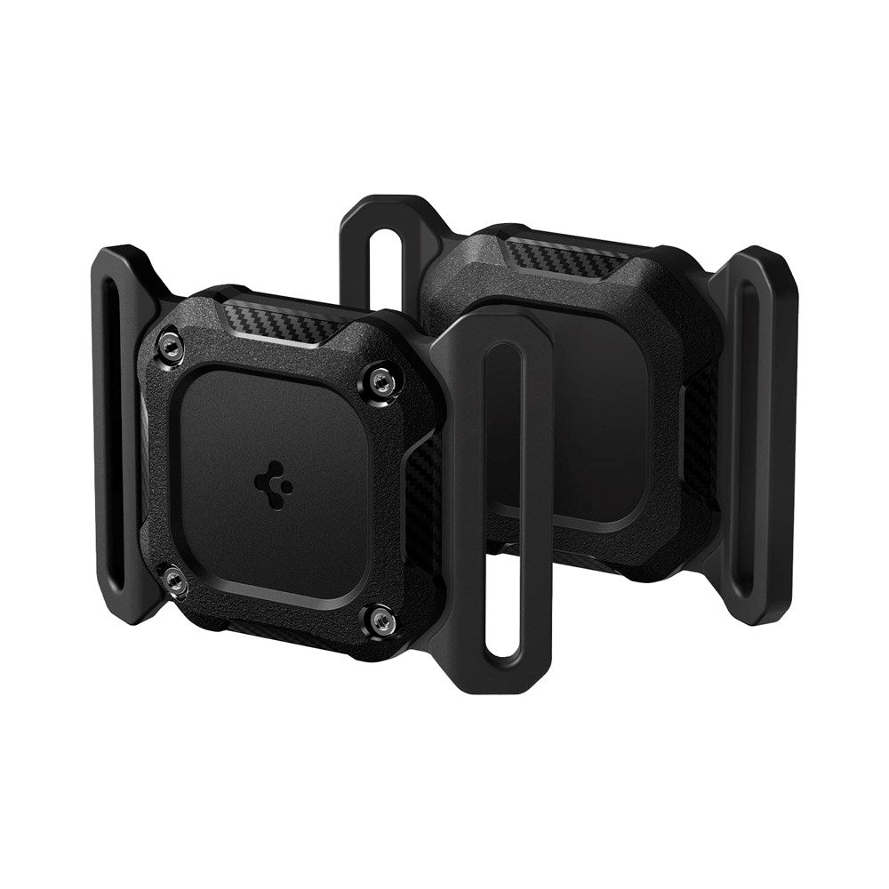 Spigen Tough Armor AirTag 1. & 2. Gen. Deksel for Kjæledyr - Svart