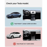 Spigen Wireless Charging Pad Deksel til Tesla Model Y Juniper - Svart