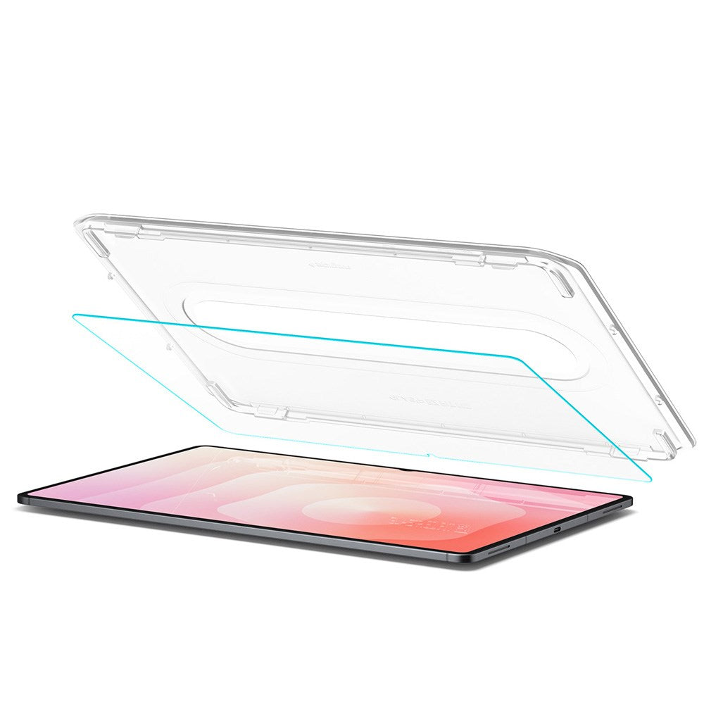 Samsung Galaxy Tab S11 Ultra Spigen Glass tR EZ Fit Pro Skjermbeskyttelsesglass m. Installasjonsramme - Gjennomsiktig