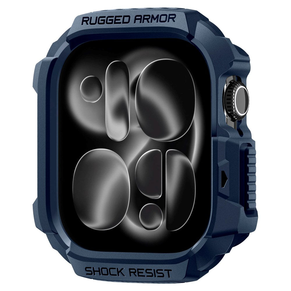 Apple Watch 11 / 10 (42mm) Spigen Rugged Armor 2 Deksel - Blå