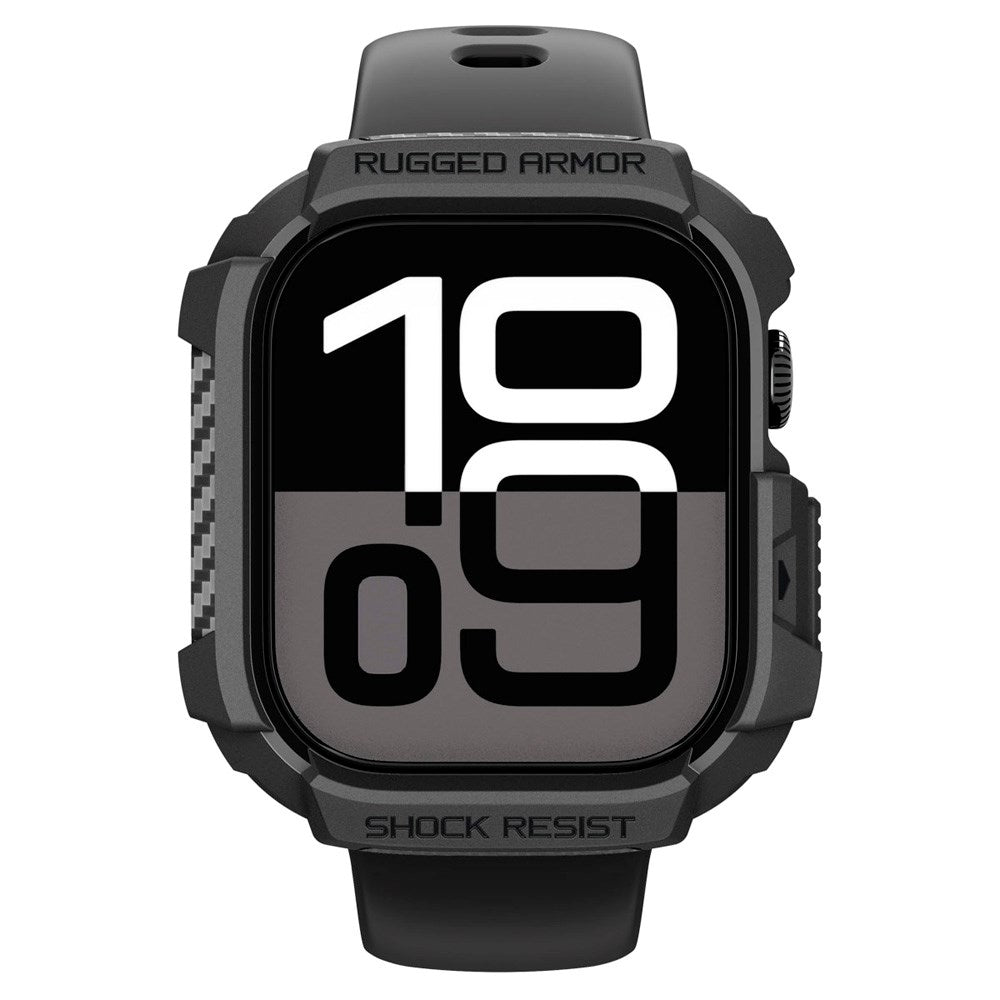 Apple Watch 11 / 10 (46mm) Spigen Rugged Armor 2 Deksel - Svart