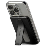 Ringke Wallet Slide Grip - Magnetisk Kortholder m. Ståfunksjon - MagSafe Kompatibel - Svart