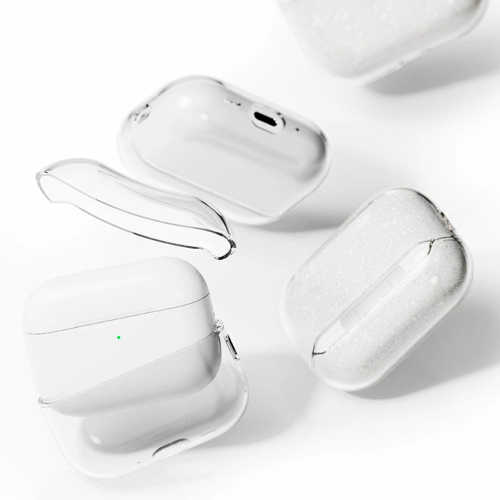 Apple AirPods Pro (3. gen.) Ringke Air Deksel - Gjennomsiktig / Glitter
